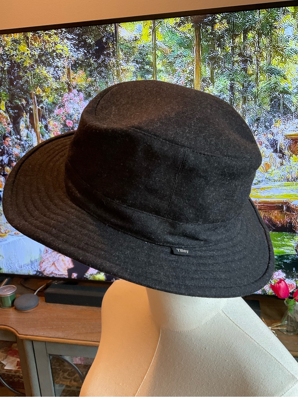 Tilly’s Men’s Charcoal Wool Blend Hat